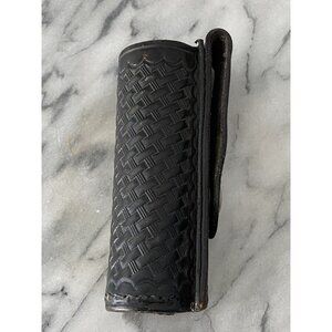 shoemaker 92 leather basket weave snapon